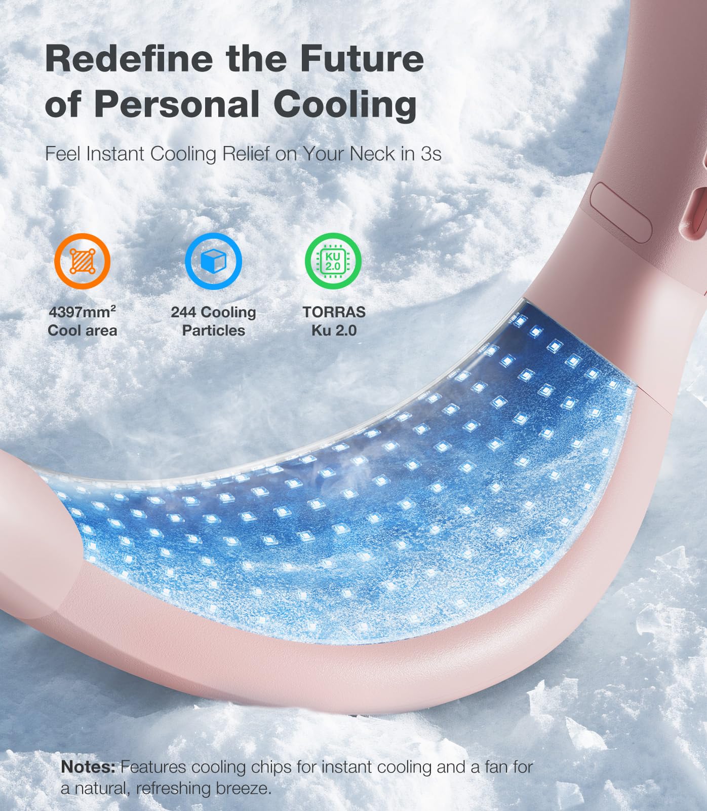 Amazon.com: TORRAS COOLiFY Air 2025 Upgraded Neck Fan Air