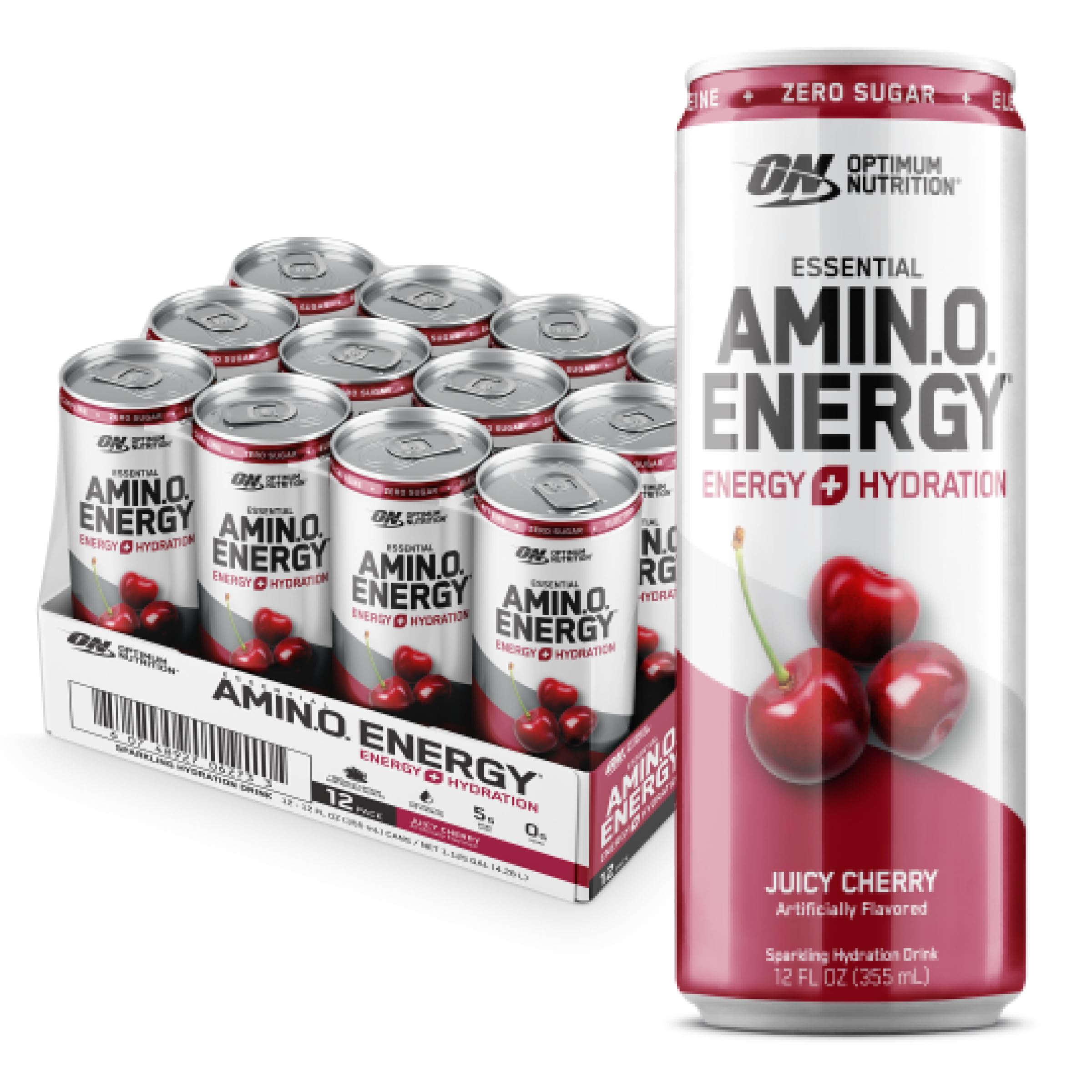 Buy Optimum tion Amino Energy Sparkling Hydration Drink, Electrolytes