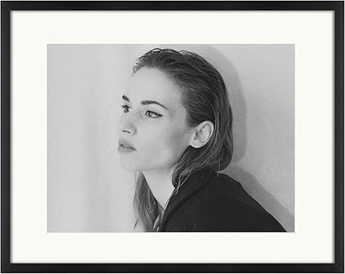 Golden State Art, Marco de fotos de aluminio de 11 x 14 pulgadas con paspartú marfil para diploma de 8.5 x 11 pulgadas, marco de pared de metal de