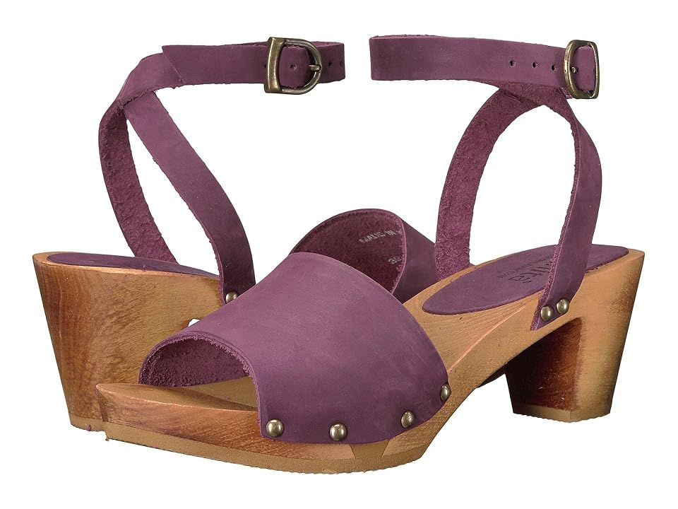 

Sanita Yara Square Flex Sandal (Aubergine) Women's Dress Sandals, Purple