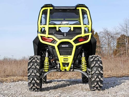 Miniatura 10 de SuperATV Brazos A de desplazamiento trasero de alta holgura para Polaris RZR S 10002019-2020 S4 1000 - Negro