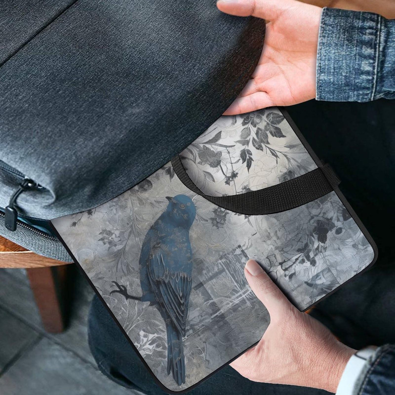 Custodia per laptop da 17 pollici, ultra sottile, leggera e impermeabile, in neoprene resistente, con cinghia da polso