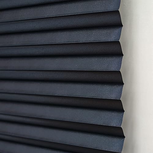 Miniatura 4 de Ergode Wireless 1-2-3 - Pantalla plisada para ventana (vinilo, 14.2 x 29.5in), color negro