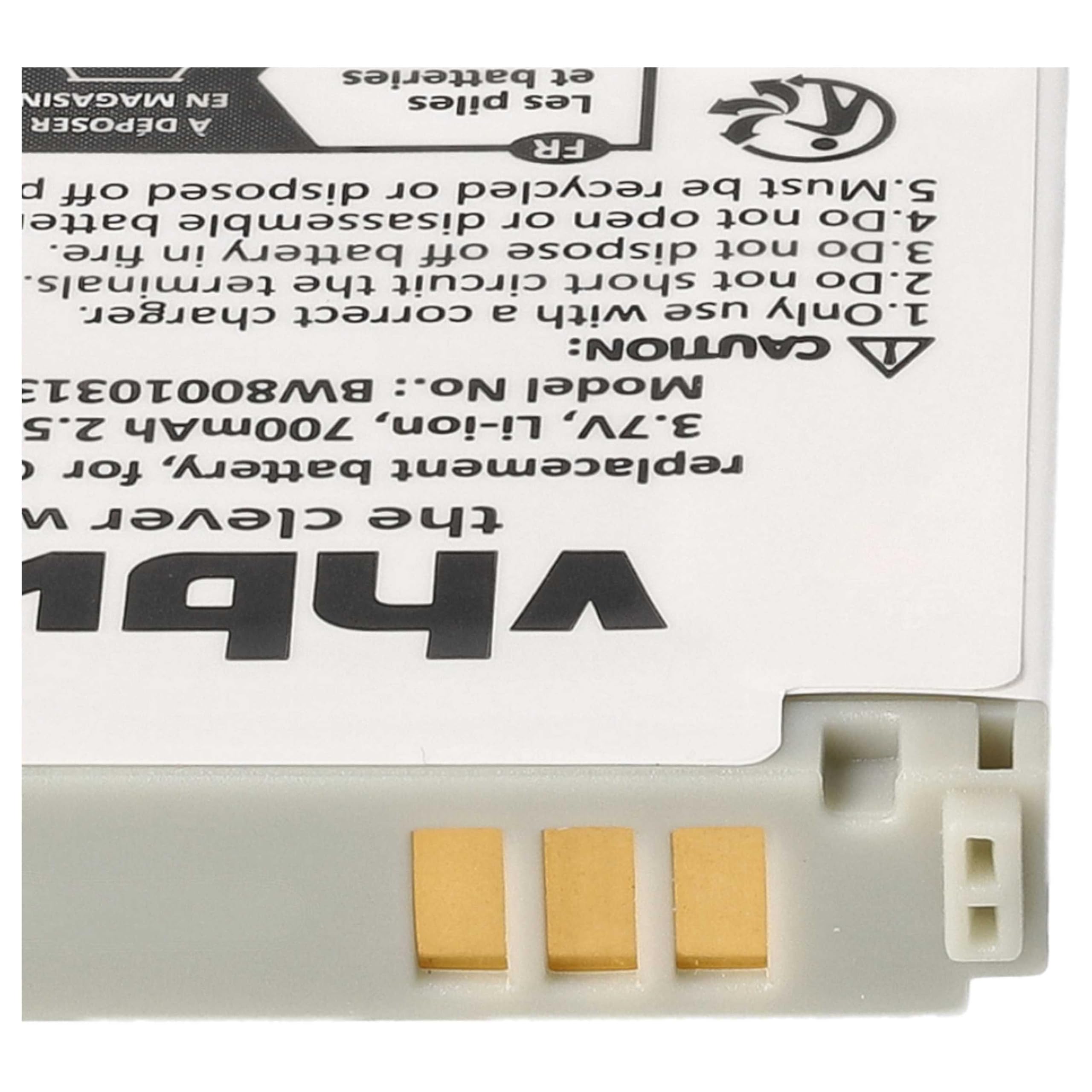 Panasonic CGA-LB102 batteri 700mAh 3.7V fra CELLONIC Panasonic CGA-LB102 batteri 700mAh 3.7V fra CELLONIC