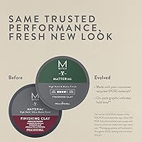 Vista 2 de MITCH by Paul Mitchell Matterial Finishing Clay for Men, High Hold, Ultra-Matte Finish, For All Hair Types, 3 oz.