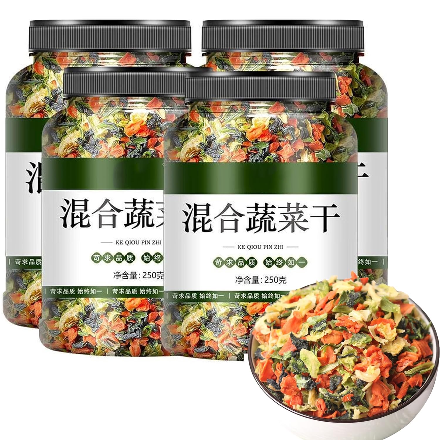Premium Mixed Vegetables，Dehydrated Vegetables，500g/can Freeze Dried Vegetables，Ready-to-Eat Side Dishes for Cooking,Ramen Noodle Soup, Camping, Emergency Supply and More,Everyday Meals. (2)