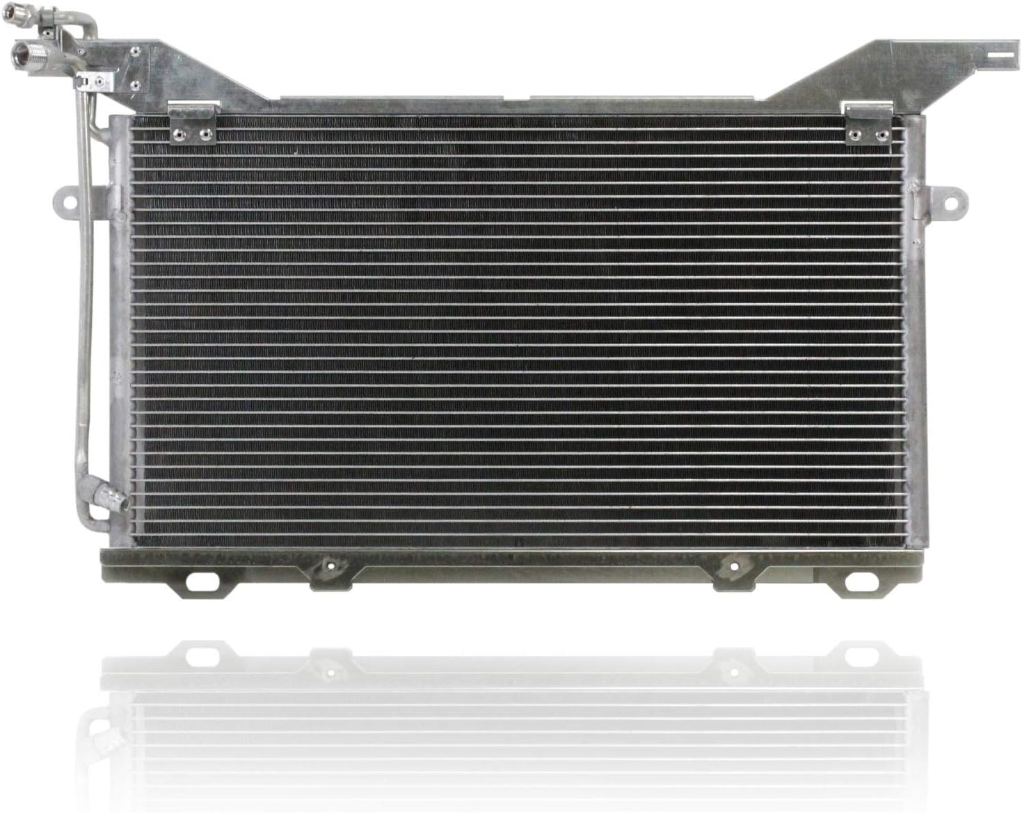 A/C Condenser - Pacific Best Inc. Compatible/Replacement for 3725 98-99 Mercedes-Benz E-Class - Diesel With Turbo - 2108300370