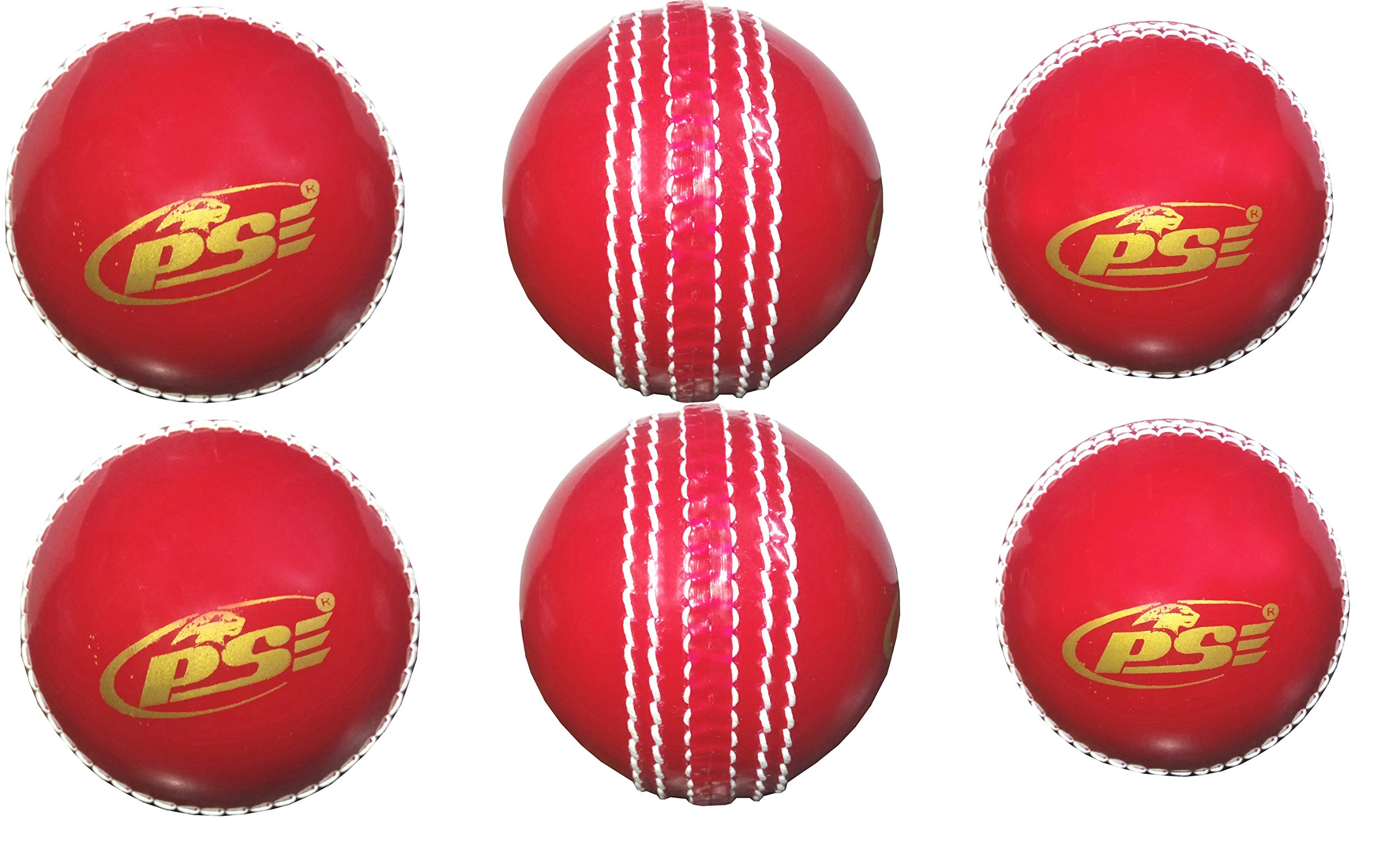 PSE Soft PVC Cricket Ball Suitable for Training and Practice Pack of 6