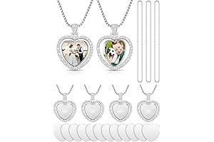 Versatile Sublimation Valentines Blanks: Heart Trays & Pendulum Discs