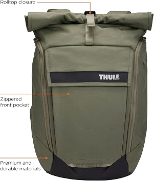 Thule Paramount 24L Backpack, Padded Sleeve Fits 16 Laptop