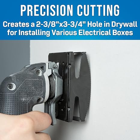 Jonard Tools EBC-400 Power Oscillating Multi-Tool Single Gang Electrical Wall Outlet Cutter