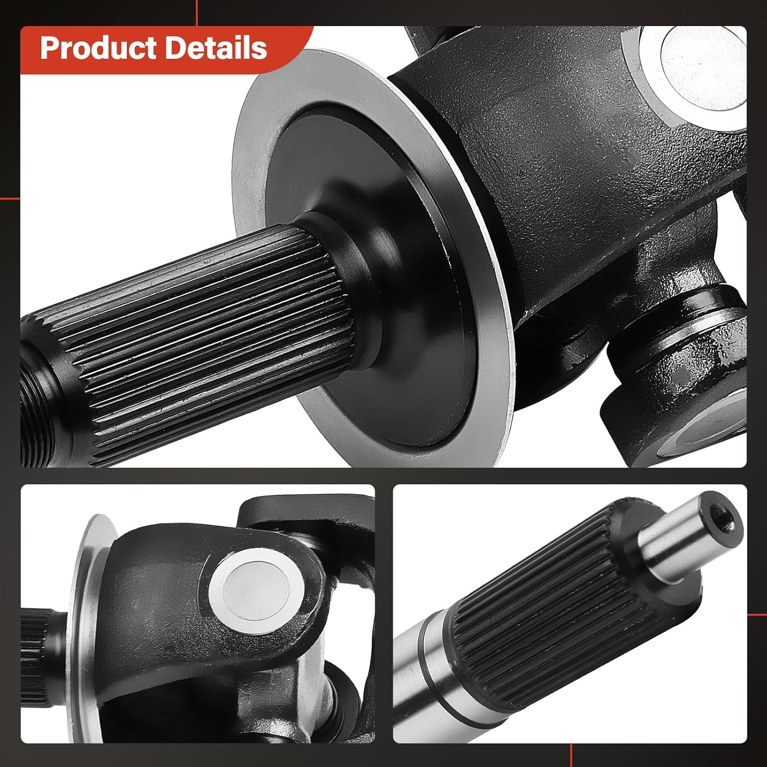 Front Passenger Side Axle Shaft Assembly Fit for Dodge Ram 2500 2014-2018 | Fit for Dodge Ram 3500 2014-2018, OE 68216196AA