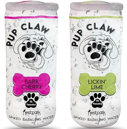 Nestpark Pup Claw Dog Toys - Funny Cute Plush Dog Toys with Squeaker - Parody Dog Toy (2 Pack) (Original Pack) - Original Pack
