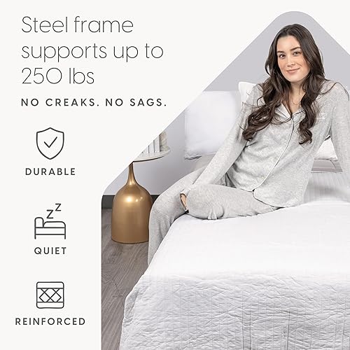 Miniatura 11 de Milliard Deluxe Diplomat - Cama plegable con colchón para adultos, tamaño individual, cama plegable portátil con colchón de espuma viscoelástica de