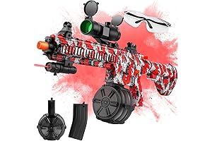 Red Orbeez Gel Blaster for Backyard Splatter Wars