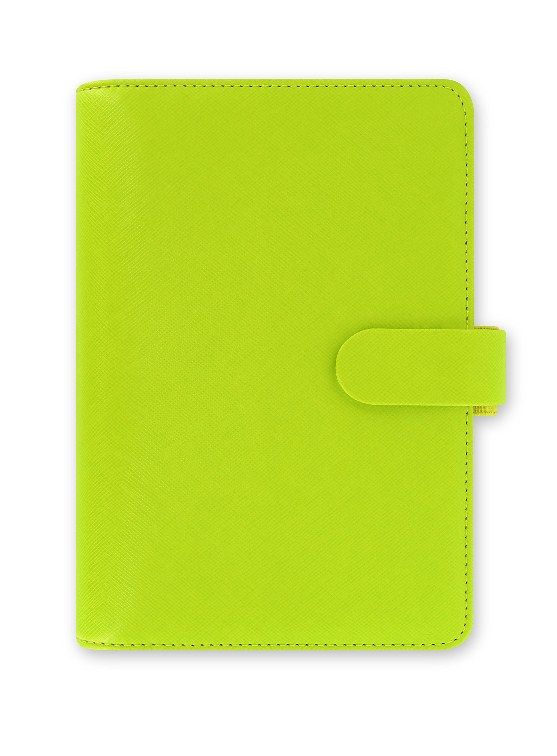 Filofax Saffiano Personal Organiser - Pear