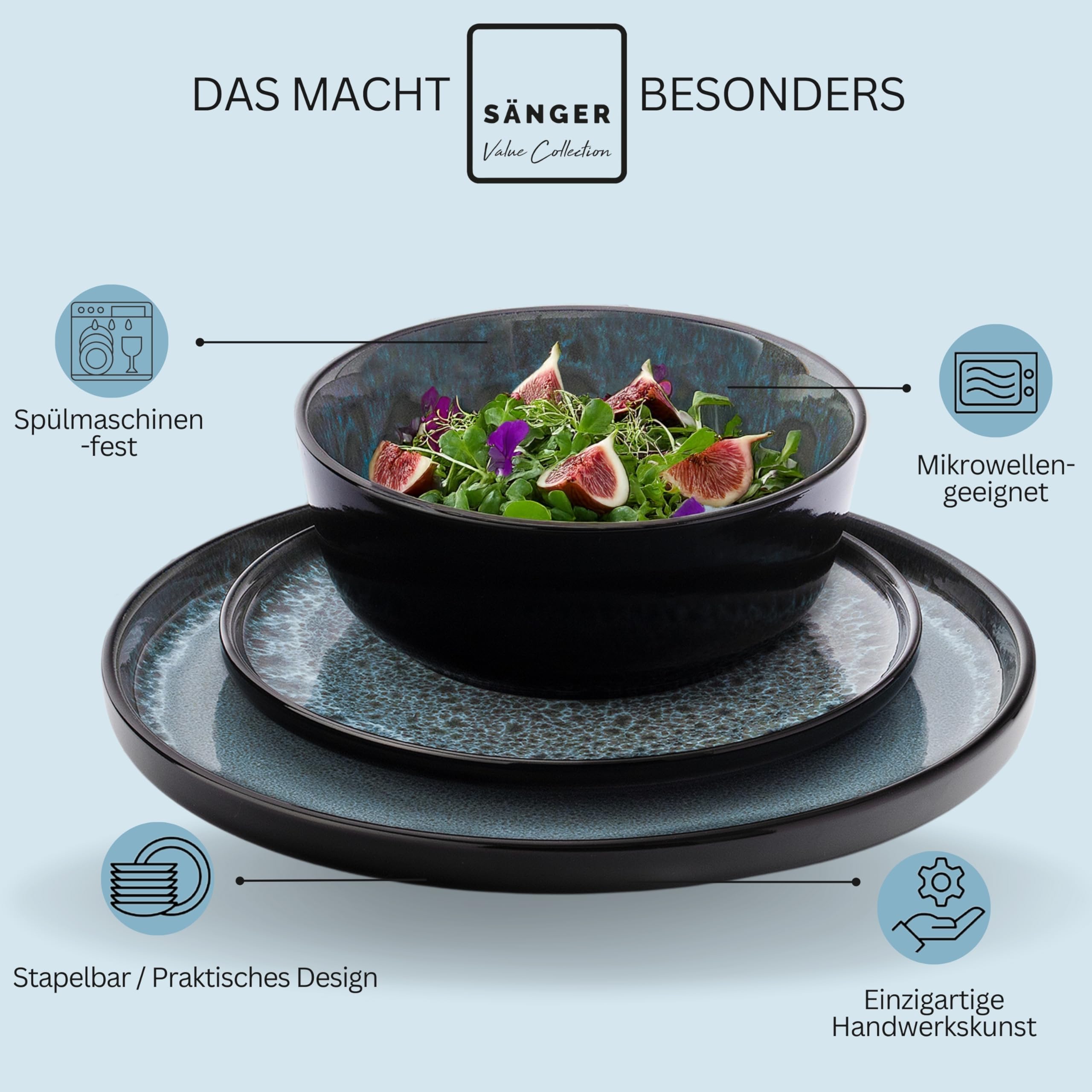 Sänger Manila Tafelservice 24 teilig – Bild 3