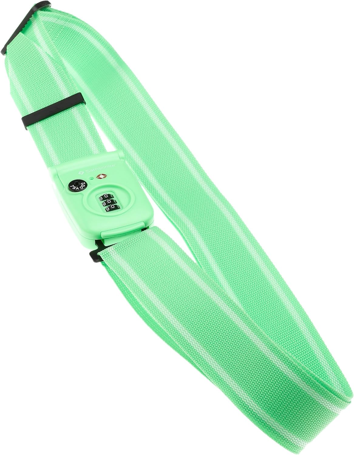 Samsonite Travel Sentry Locking Luggage Strap, Neon Green