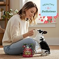 Vista 51 de Oxbow Simple Rewards Golosinas Horneadas de Pimiento Morrón, Golosinas de Conejo y Conejillo de Indias Hechas con Heno Timothy, Aperitivo Saludable