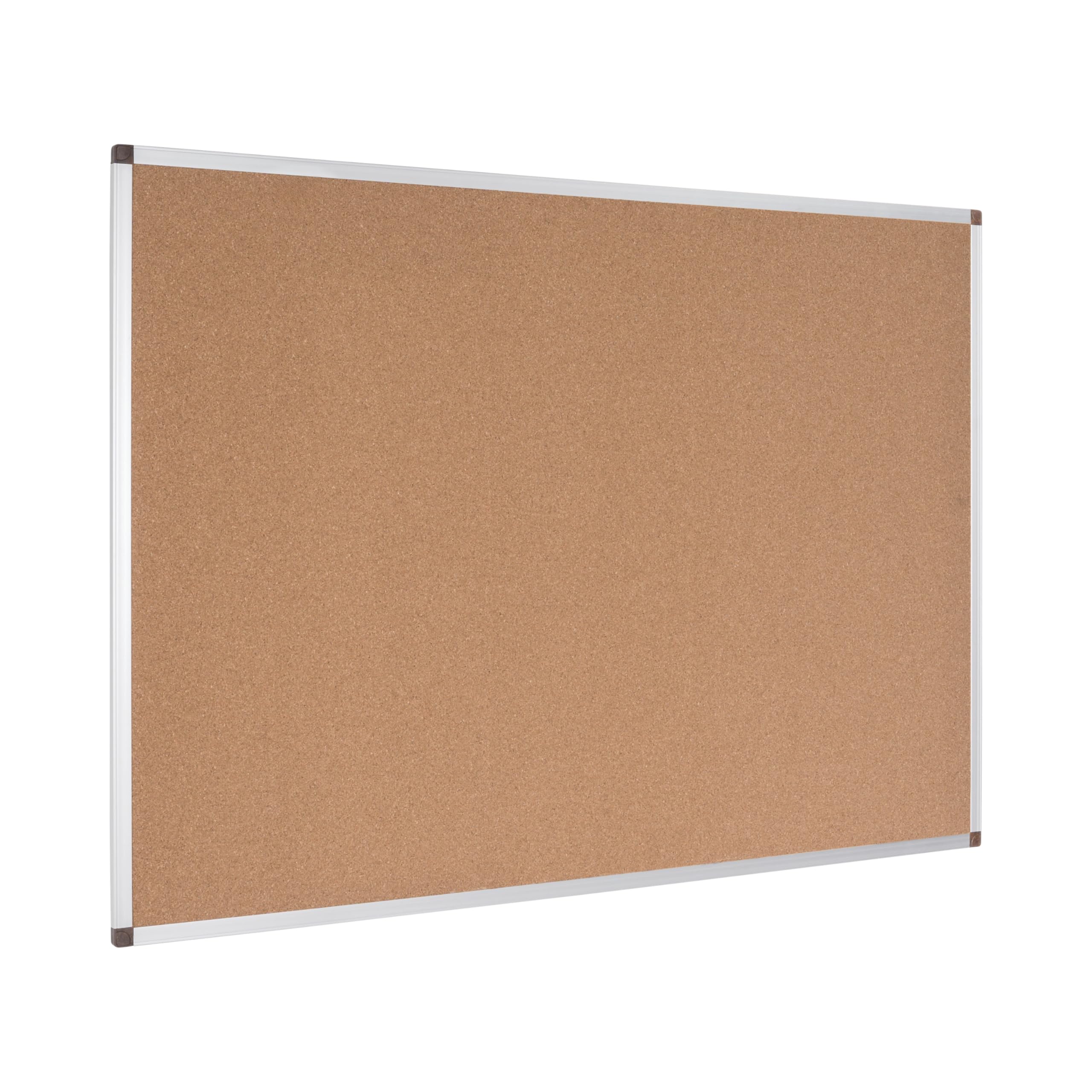 Bi-Office Lavagna in Sughero Ayda BioFusion, 120x90cm, Superficie in Sughero, Telaio in alluminio naturale con Biocompositi di Cocco