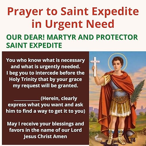 Prayer to Saint Expedite in Urgent Need (Miracle Prayers for Saint