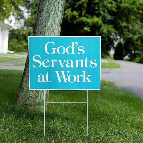 Miniatura 7 de 10 estacas para letreros de patio, marco de 16.5 x 7 pulgadas, estacas de alambre resistentes para patio, estacas de metal para carteleras, soportes