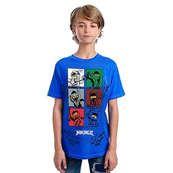 Playera Lego Ninjago Manga Corta Para Niu00f1o