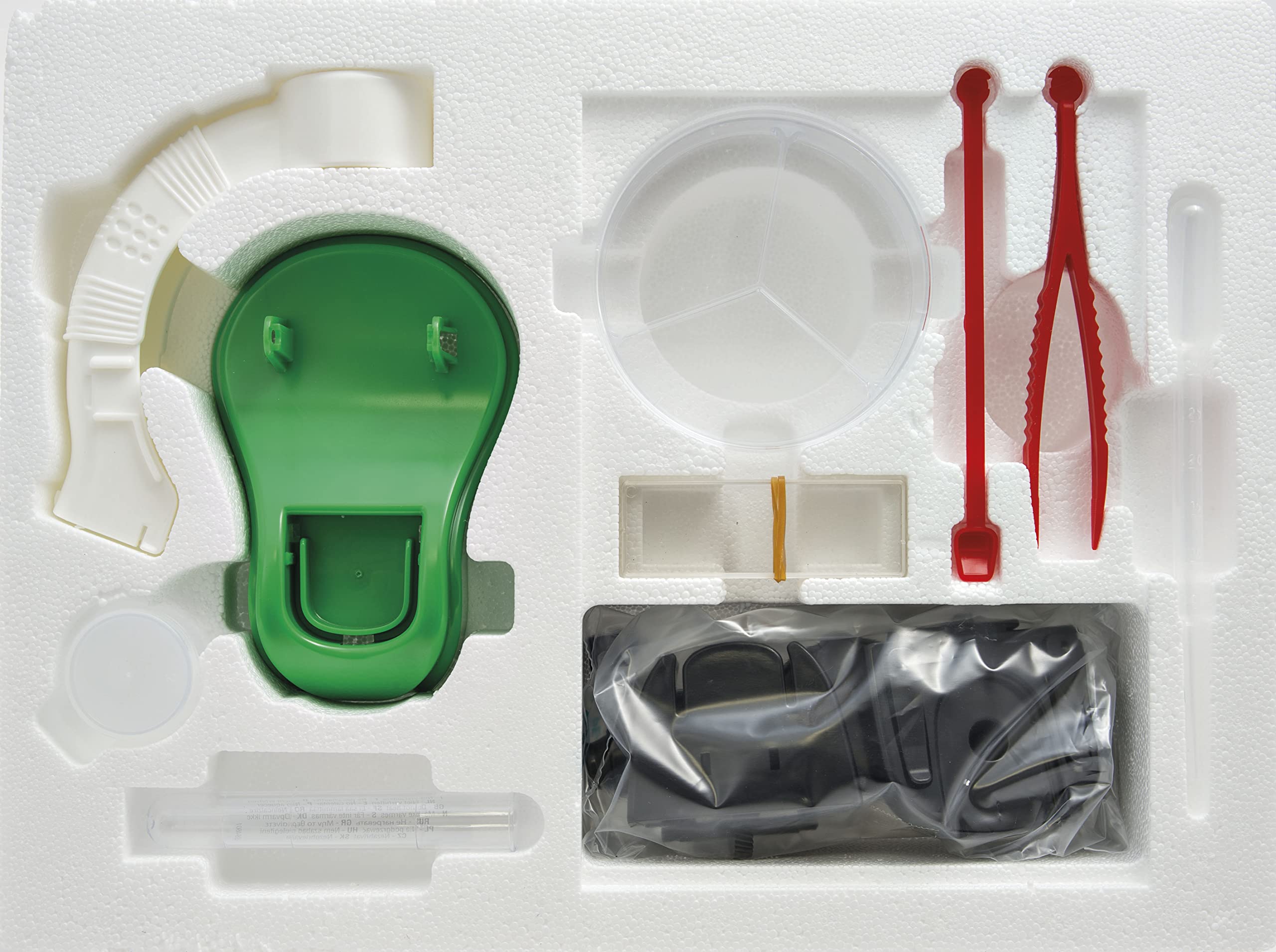 Clementoni - 19347 - Scienza E Gioco Lab - Il Mio Primo Microscopio - Laboratorio Microscopio Ottico 150X, Esperimenti Scientifici per Bambini dagli 8 Anni (Gioco in Italiano), Made in Italy