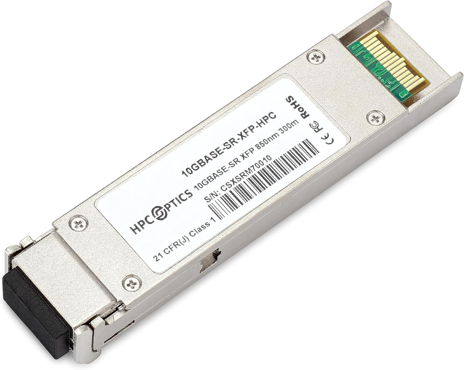 Compatible with Cisco XFP-10G-MM-SR 10GBASE-SR XFP Transceiver | 10G SR MMF 850nm XFP-10G-MM-SR-HPC