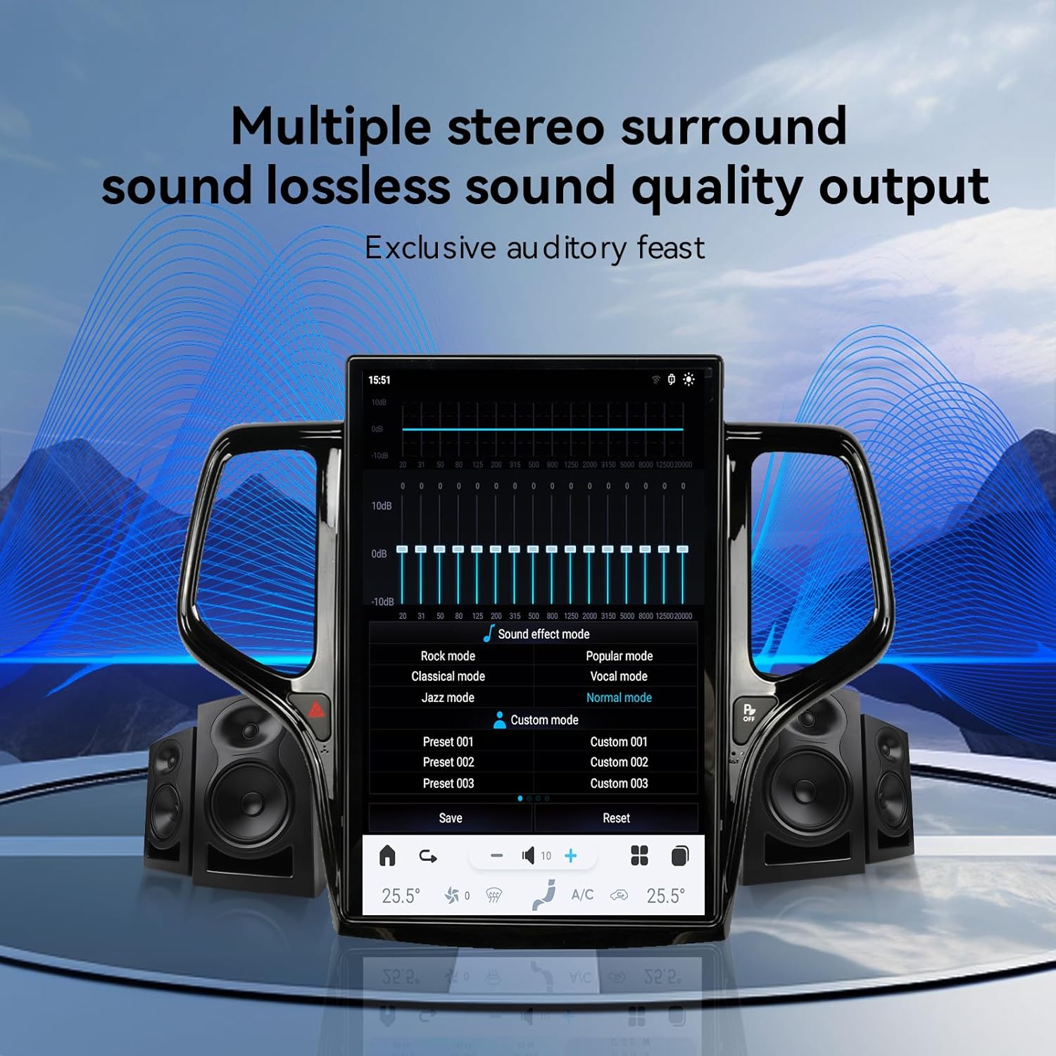 14.4 Inch 8+128GB Tesla Screen Android 13 Car Radio Head Unit for Jeep Grand Cherokee Multimedia Stereo Wireless Carplay, GPS Navigation, OEM Functions (Year 2014-2023, Black)