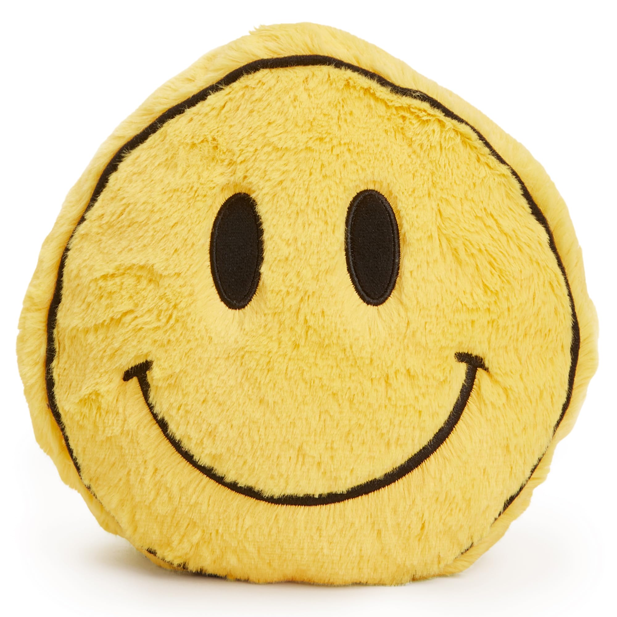 Warmies Wärmekissen mit Smiley-Gesicht, mikrowellengeeignet, gewichtet, leicht nach französischem Lavendel duftend – Groß