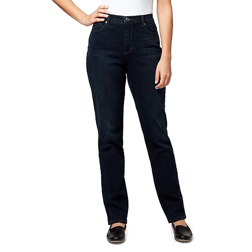 Gloria Vanderbilt Women's Amanda Classic High Rise Tapered Jean Standard