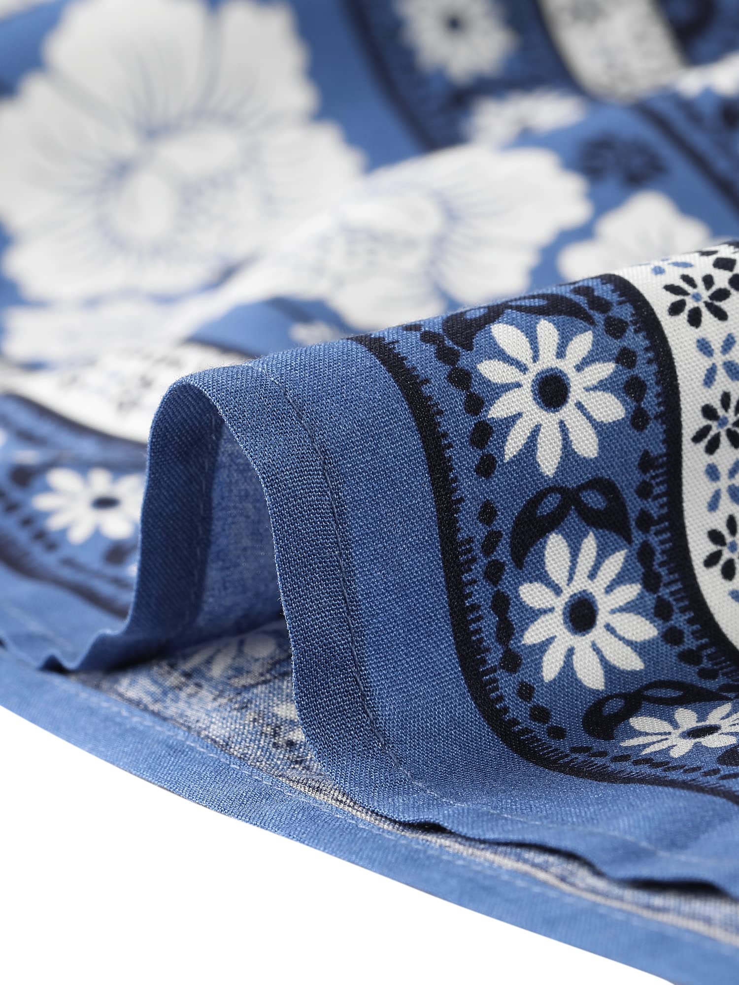 Allegra K Gonna floreale per donne Boho nappe elastico in vita casual maxi gonne