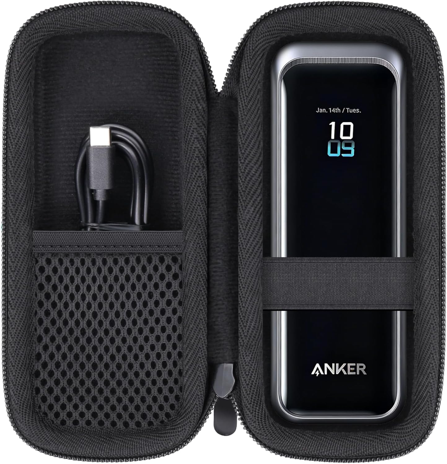 for Anker Prime Power Bank 20100mAh 220W Portable Charger Hard Travel Case,Portable Case Compatible with 20,100mAh 3-Port Portable Charger with 220W Output