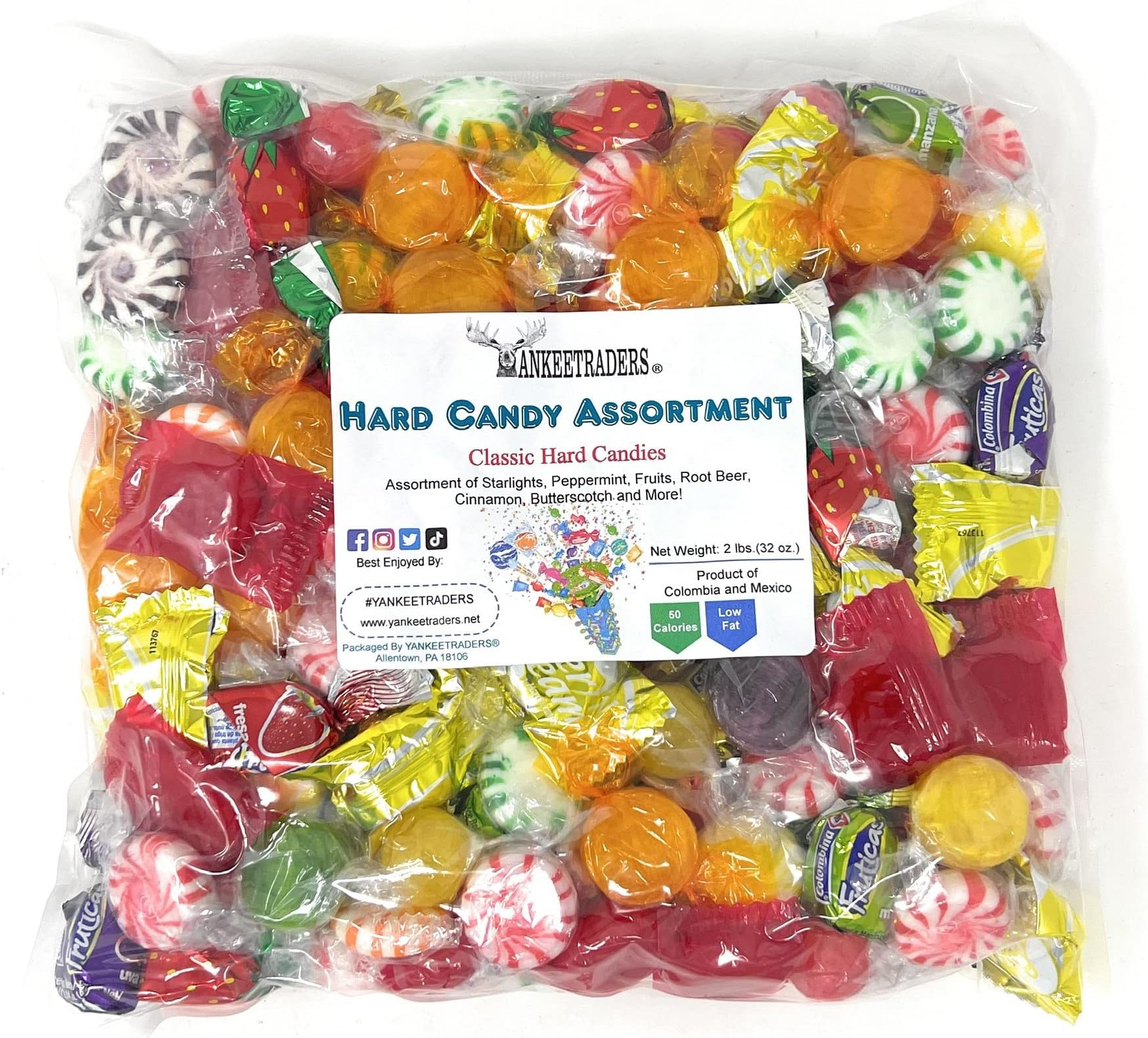 Hostess Party Mix, Wrapped Hard Candy Assortment - 2 Lbs