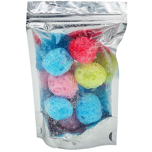 Miniatura 3 de Fun Flavors Box - Caramelos liofilizados Sour Merry Balls Fruity Crispy Treats, 1 oz