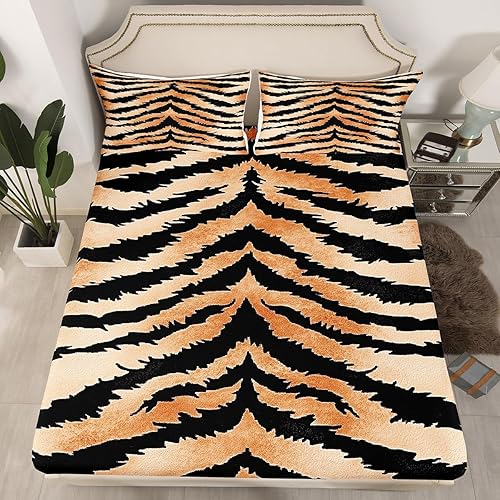 Miniatura 9 de Erosebridal Juego de ropa de cama de ramas, tamaño Queen, sábana bajera ajustable de árbol de árbol natural para adolescentes, adultos, mujeres,