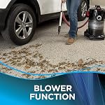 BISSELL MultiClean Wet Dry Shop Vacuum Cleaner, 11 Amp, 6-Gallon, Garage Drum Vac with Blower Function and Auto Tool Kit for Wet and Dry Debris, 2035D