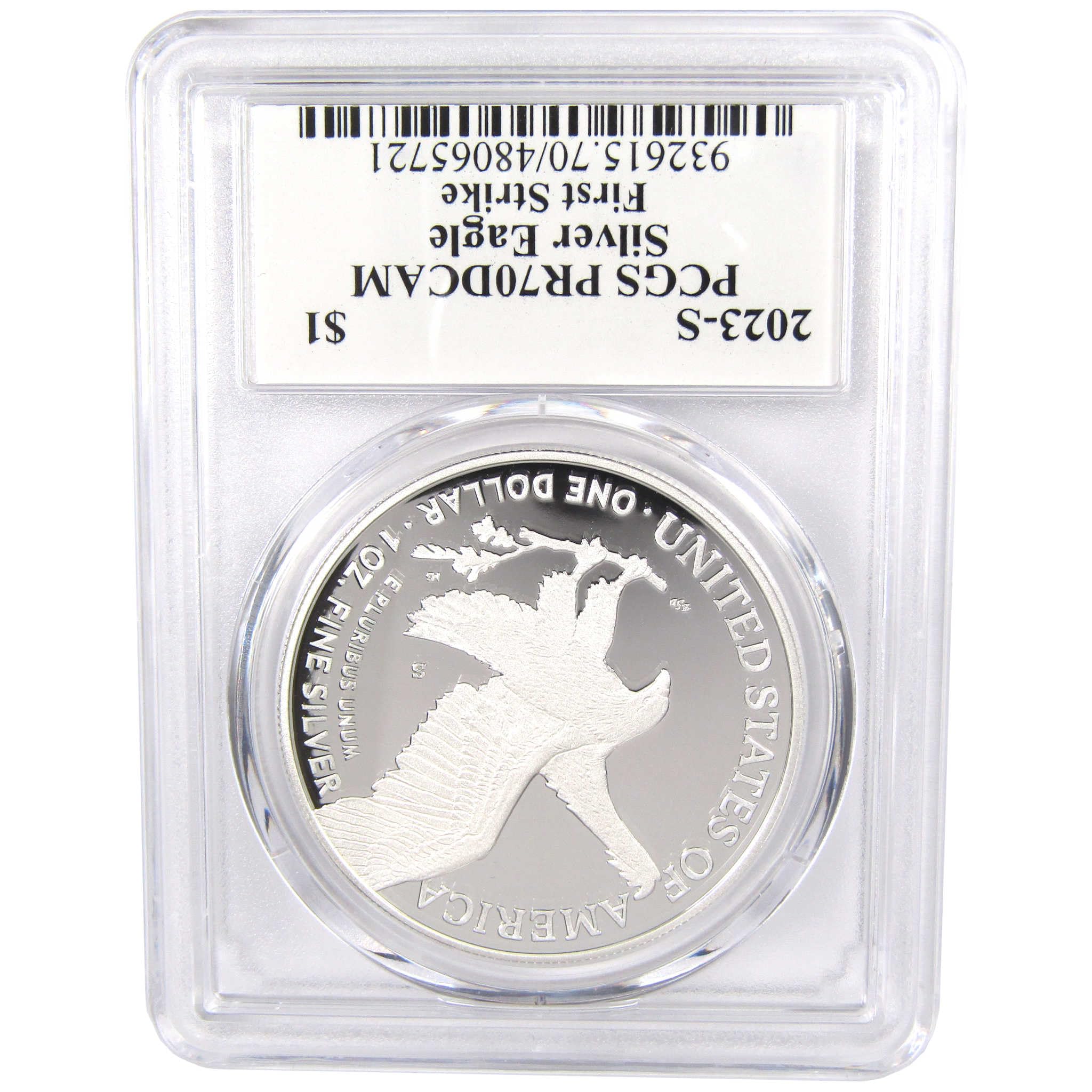 2023 S American Silver Eagle PR 70 DCAM PCGS First Strike SKU