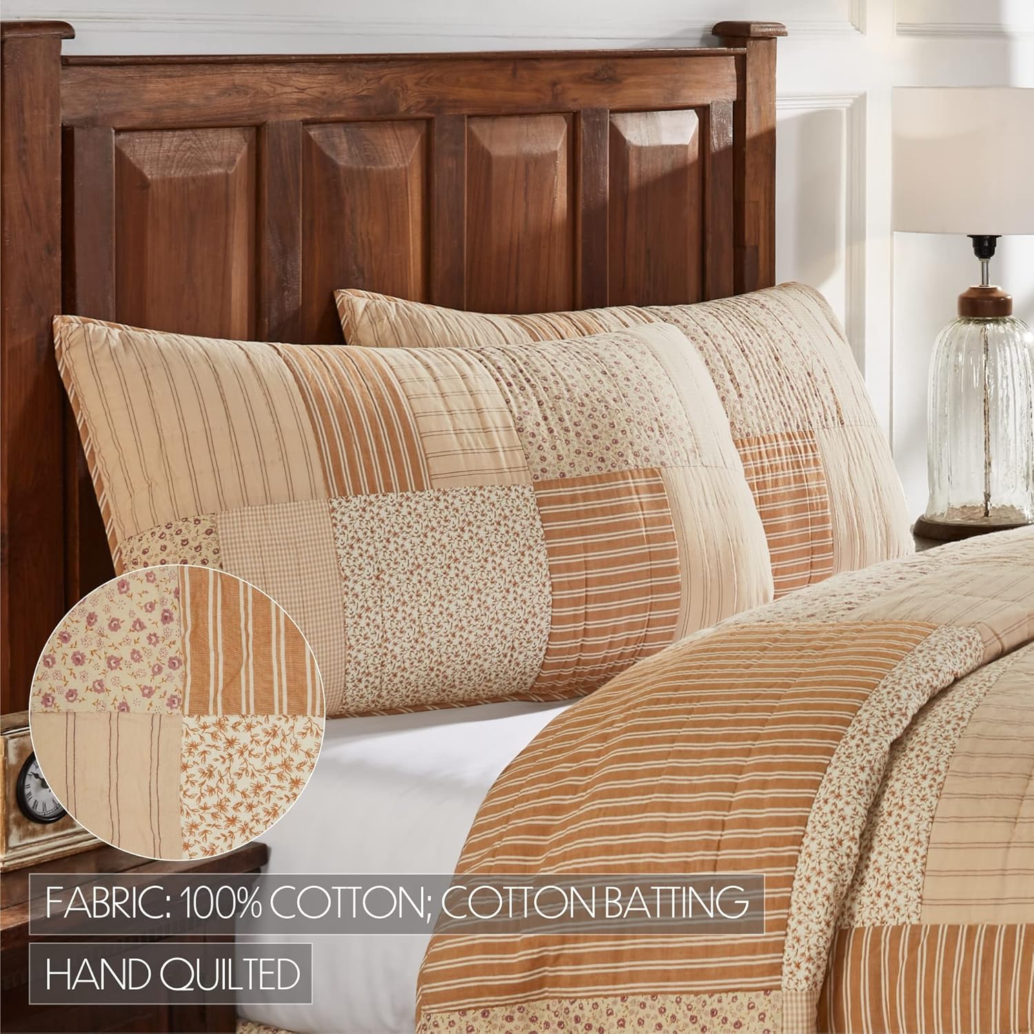 VHC Brands Camilia King Sham 21x37