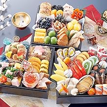 【冷蔵 盛付済 おせち 解凍不要】京都大原 「野むら山荘」監修三段重 歳徳仁 [三段重 50品目 約3～4人前] 12/29～31お届け