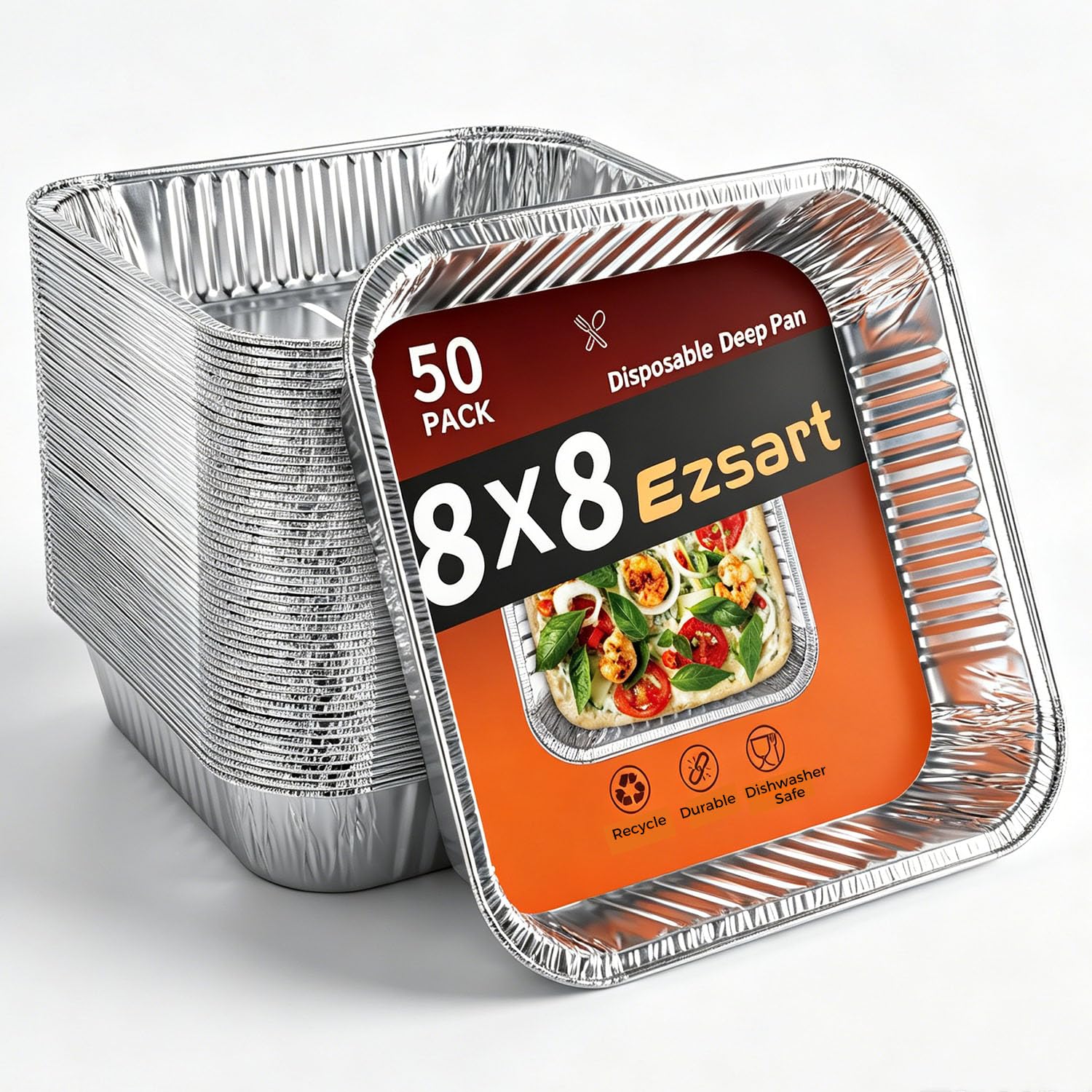 Aluminum Baking Pans - 20 Pack -11 Aluminum Baking Pans - 20 Pack -11