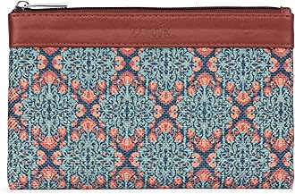 ZOUK Kolkata Nouveau Printed Multipurpose Classic Utility Pouch for Women