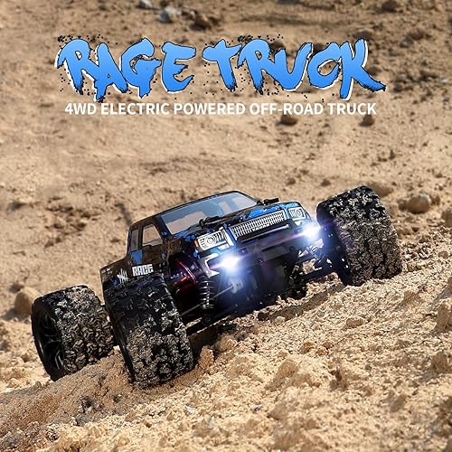 Miniatura 8 de HAIBOXING Vehículos RC a escala 1/18 4WD todoterreno Monster Trucks con alta velocidad de 36+KM/H, vehículos eléctricos todo terreno a prueba de