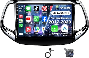 Android 13 Car Radio Stereo for Jeep Compass 2017-2020