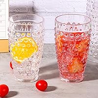 Vista 4 de Yomarkrt - Vasos de plástico de 19 onzas para beber – Juego de 6 vasos de plástico transparente, reutilizables, a prueba de roturas, aptos