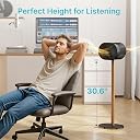 30.6" Speaker Stands Pair for SONOS Era 100 and Era 300,Black gallery image