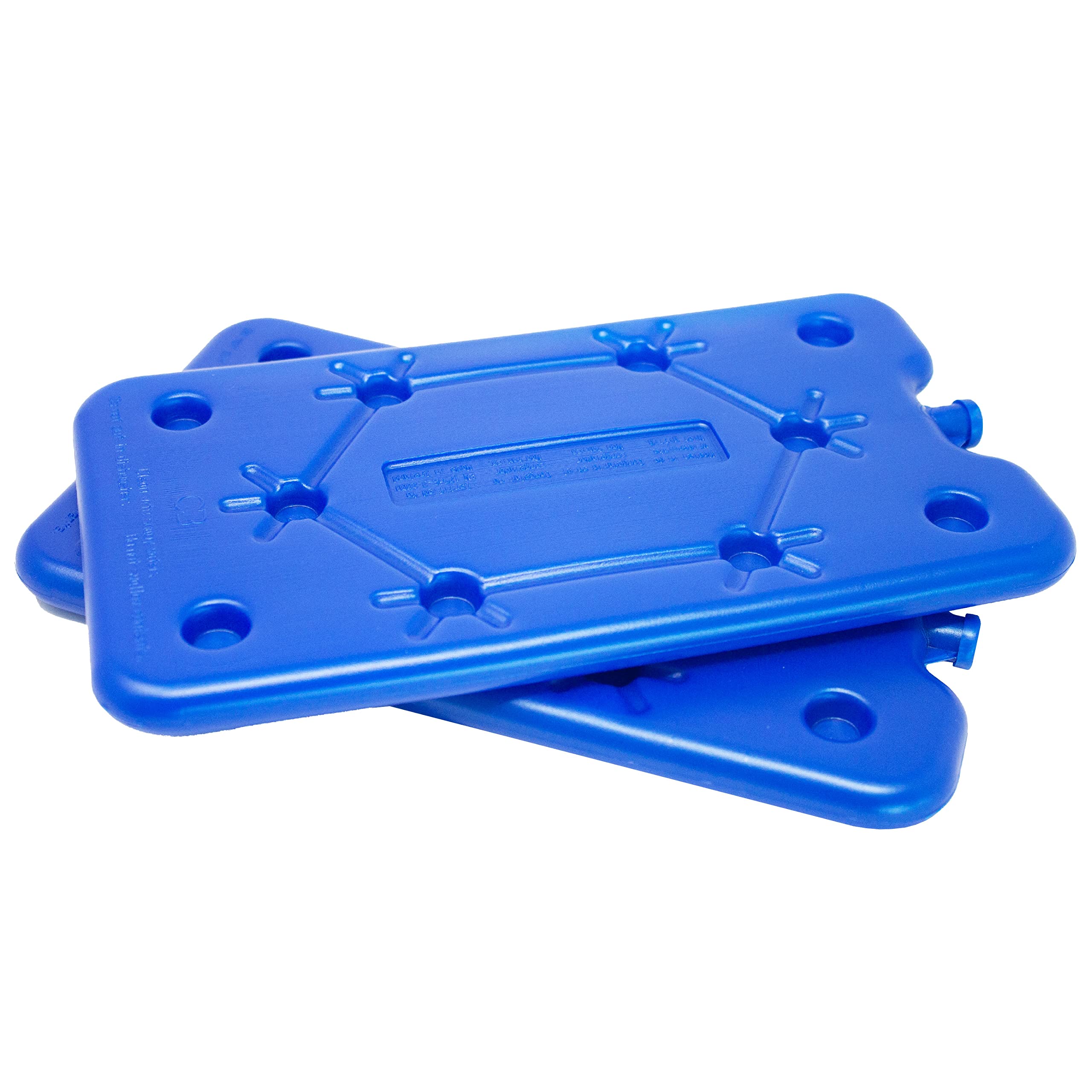 ToCi Lot de 16 blocs réfrigérants de 400 ml chacun - 16 éléments de refroidissement bleus pour le sac isotherme ou la glacière - Extra plats