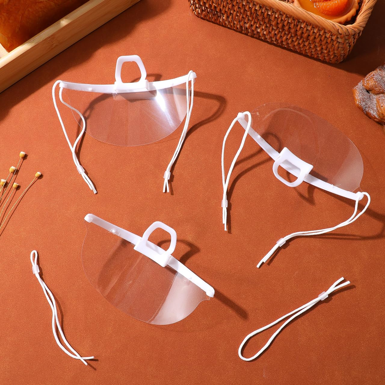 Zerodeko Chef - 20Pcs Spit Clear Perfect for Restaurants Catering and Kitchens Durable Pe Plastic Easy to Wear and Remove