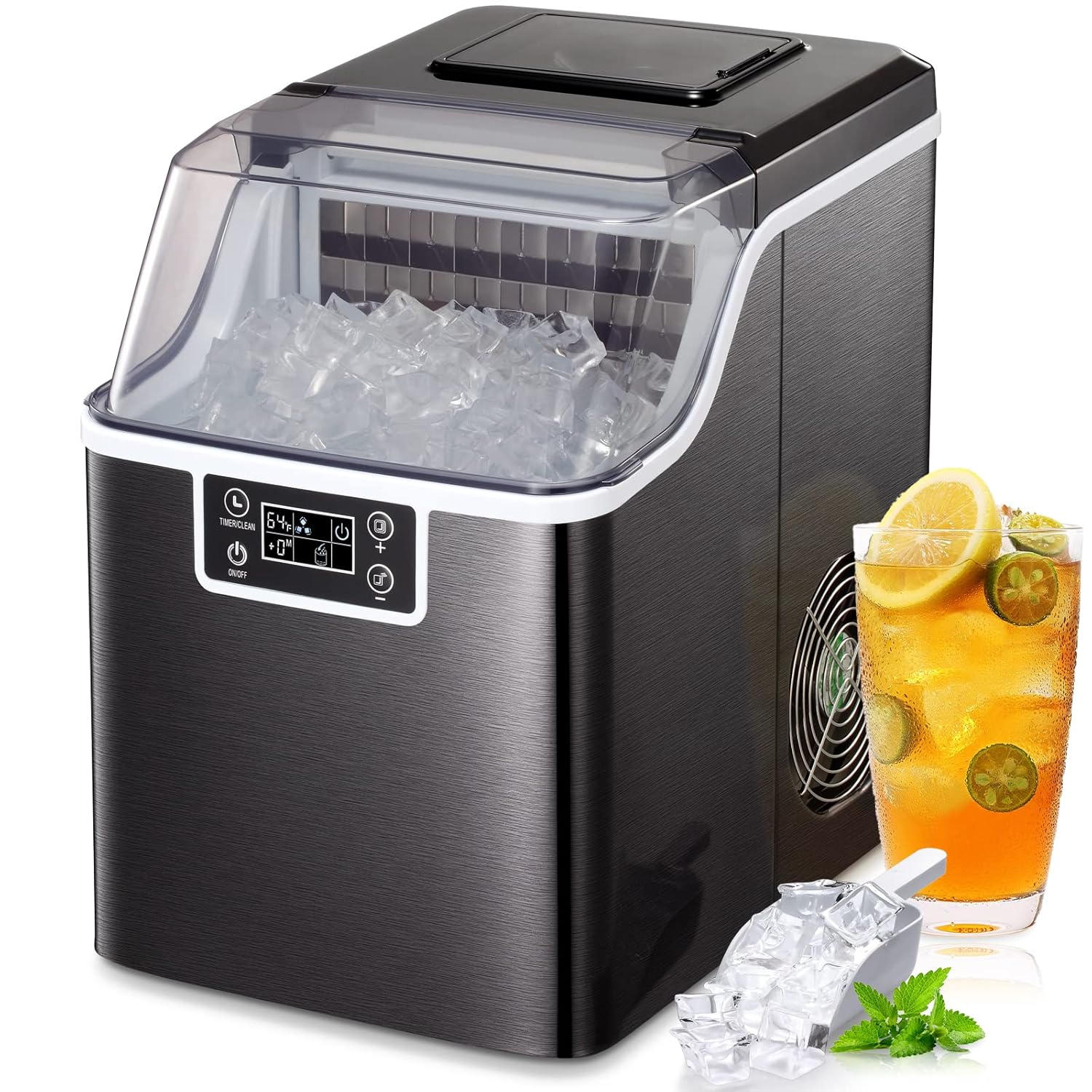 Antarctic Star Ice Maker Countertop Portable Ice Making